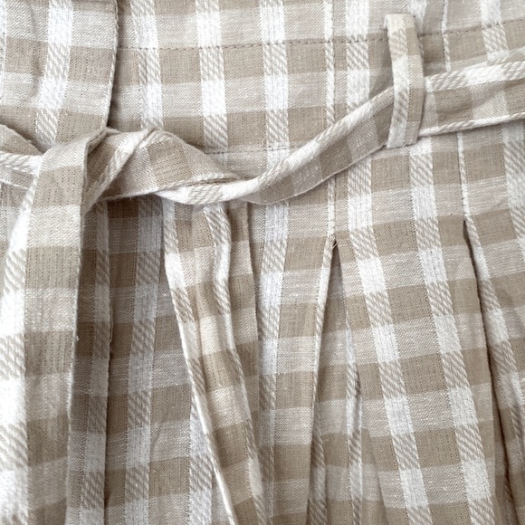 Rustic checkered shorts - Picture 2 of 7